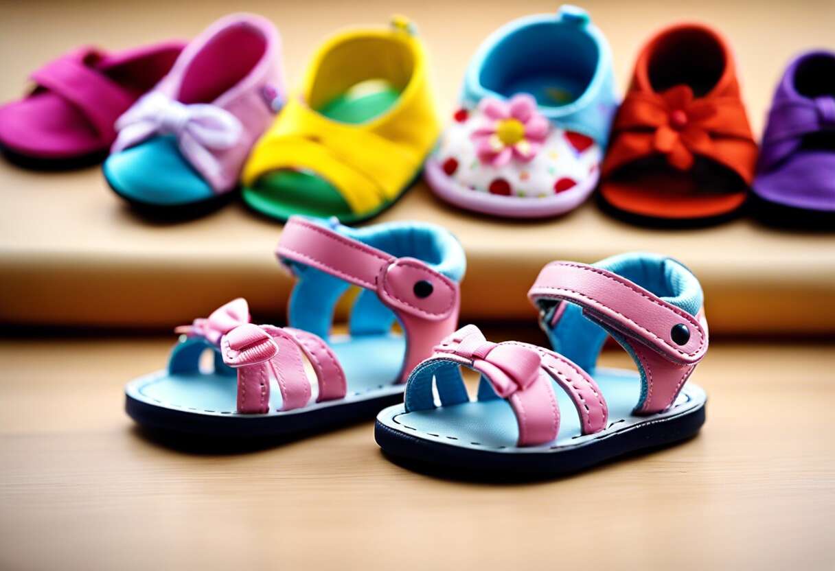 Sandales pour bébé : choisir le meilleur modèle sur MaPetitePointure