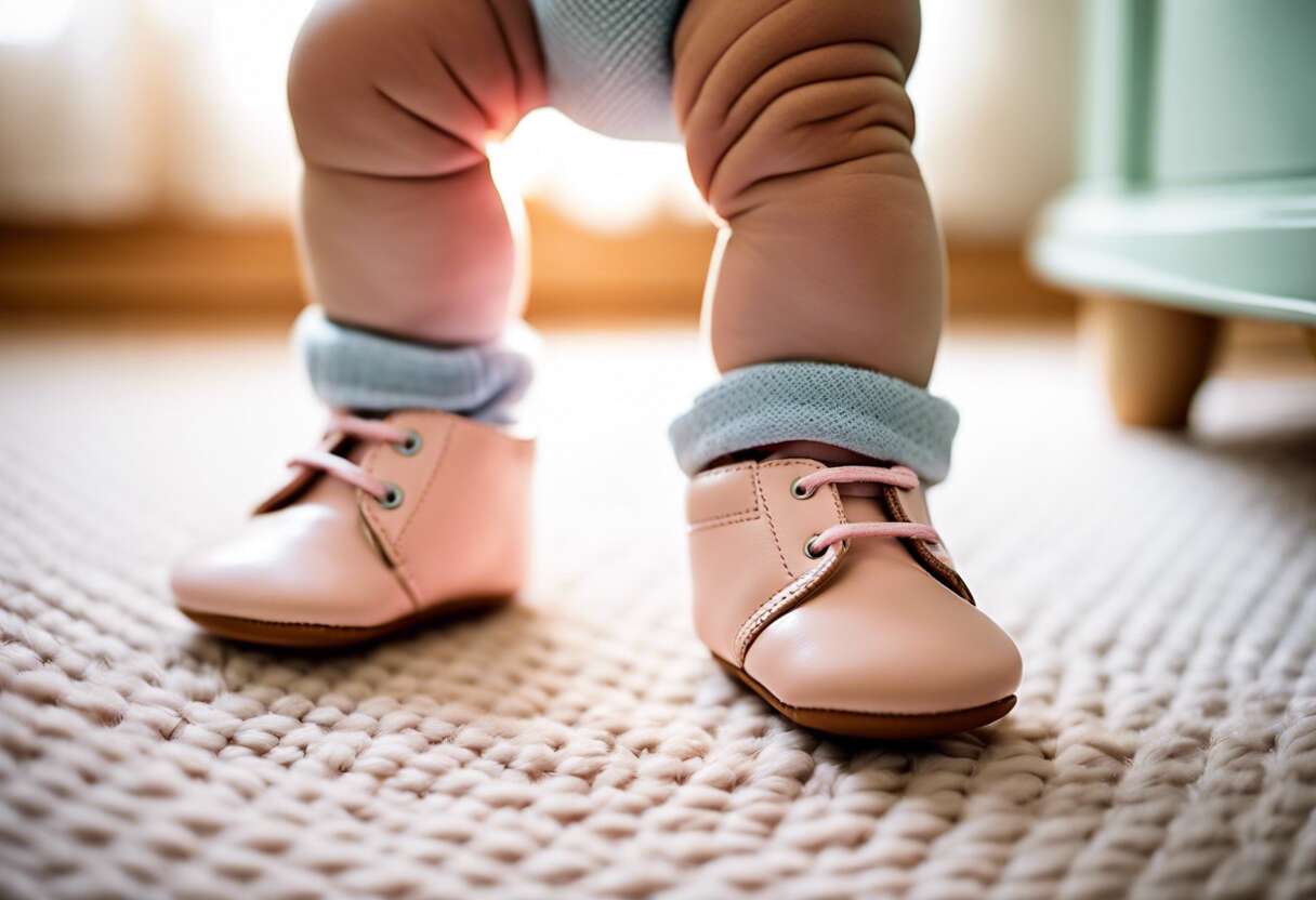 Comment choisir les premières chaussures de son bébé
